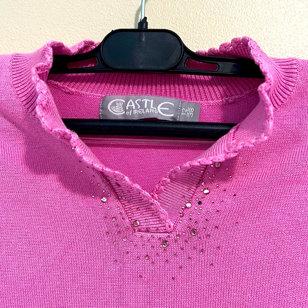Castle of Ireland embellished sweater
